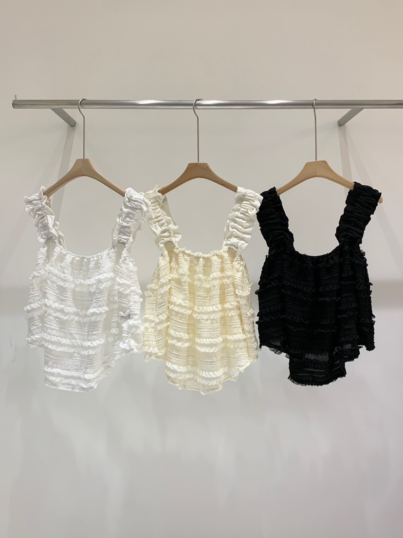 FABRIC韓國直郵東大門代購女裝新品職業推薦真品時尚吊帶背心FABRIC吊帶/背心