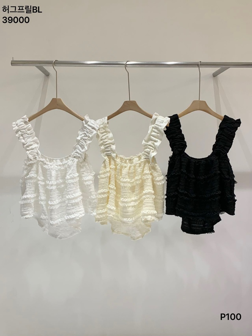 FABRIC韓國直郵東大門代購女裝新品職業推薦真品時尚吊帶背心FABRIC吊帶/背心