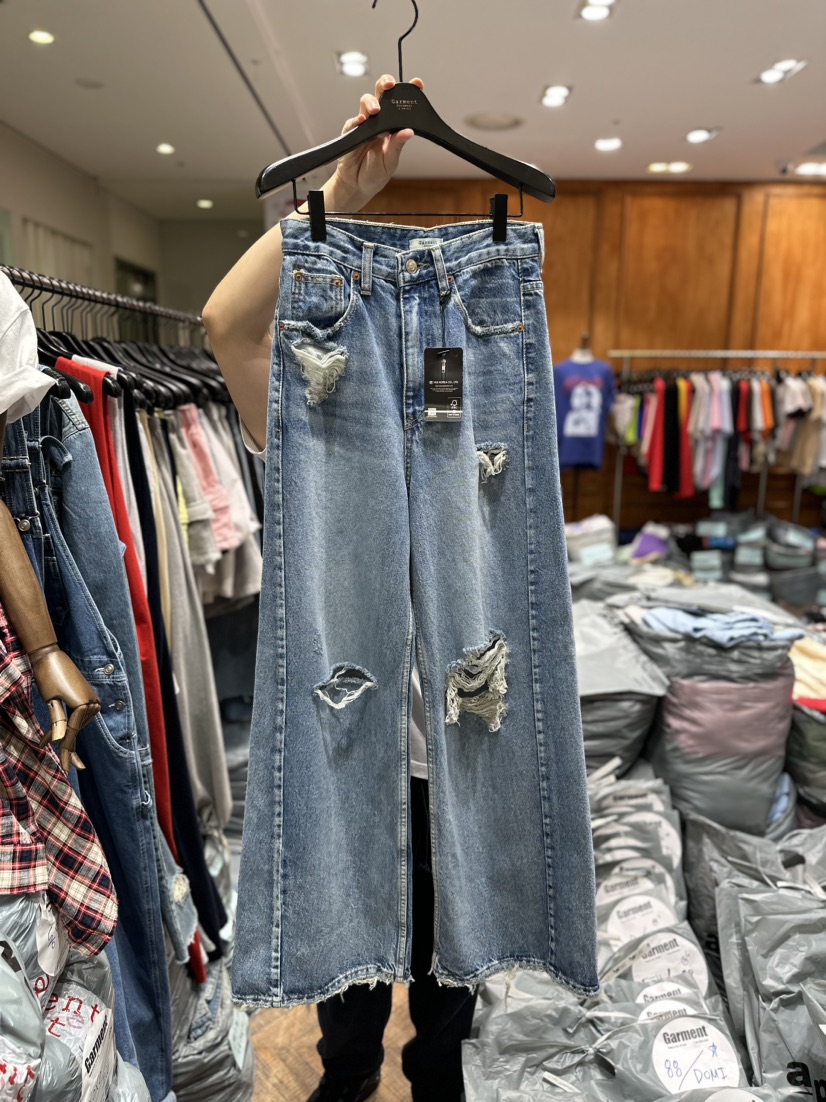 GARMENT韓國直郵女裝新品推薦休閑人氣真品職業時尚熱賣牛仔褲GARMENT牛仔褲圖色1