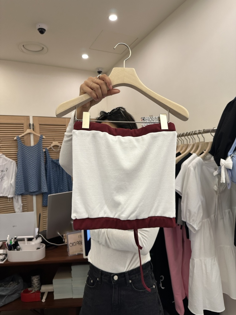 NUT韓國直郵女裝新款時尚24春夏人氣休閑熱賣真品吊帶背心NUT吊帶/背心