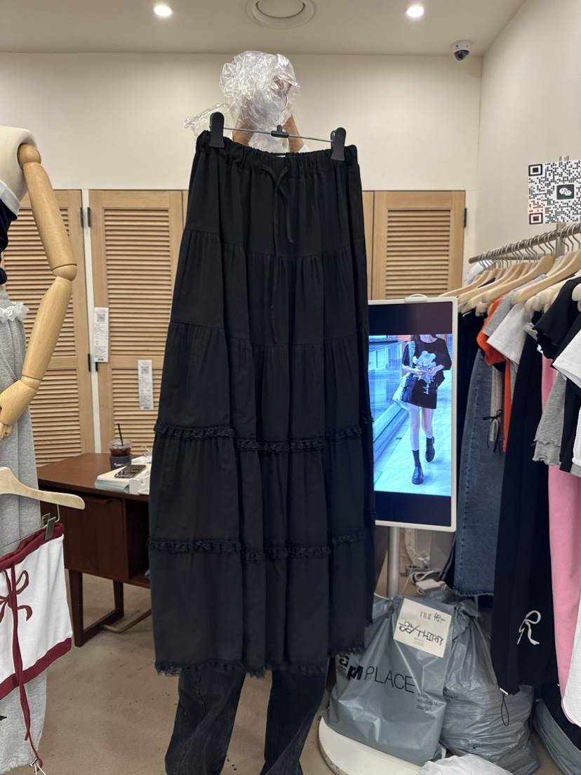 NUT韓國直郵東大門代購女裝新款推薦24春夏熱賣休閑時尚長裙NUT長裙圖色2