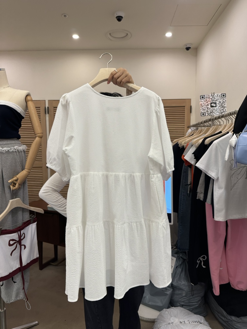 NUT韓國直郵東大門代購女裝新款24春夏職業時尚真品連衣裙NUT連衣裙