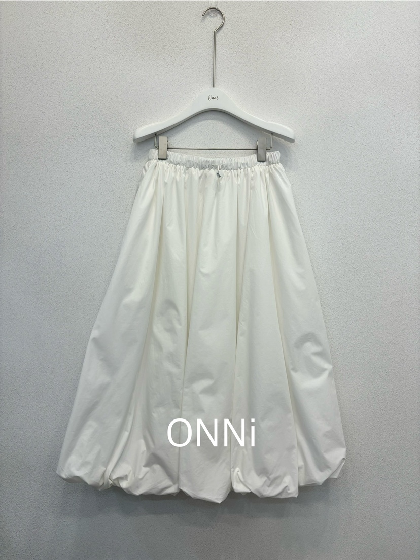 ONNI-P直郵韓國代購女裝新品24春夏熱賣推薦休閑職業長裙LADYBLACK長裙圖色1