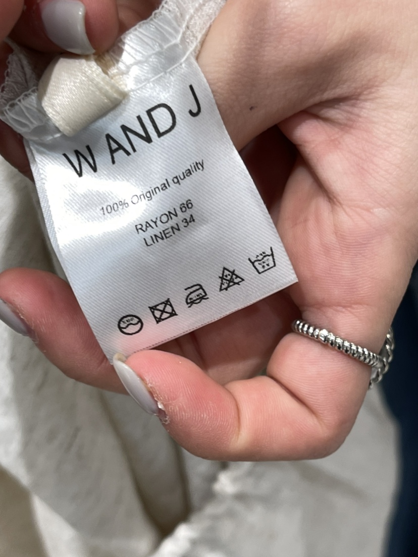 W AND J直郵韓國代購女裝新款真品推薦職業熱賣24春夏吊帶背心W AND J吊帶/背心