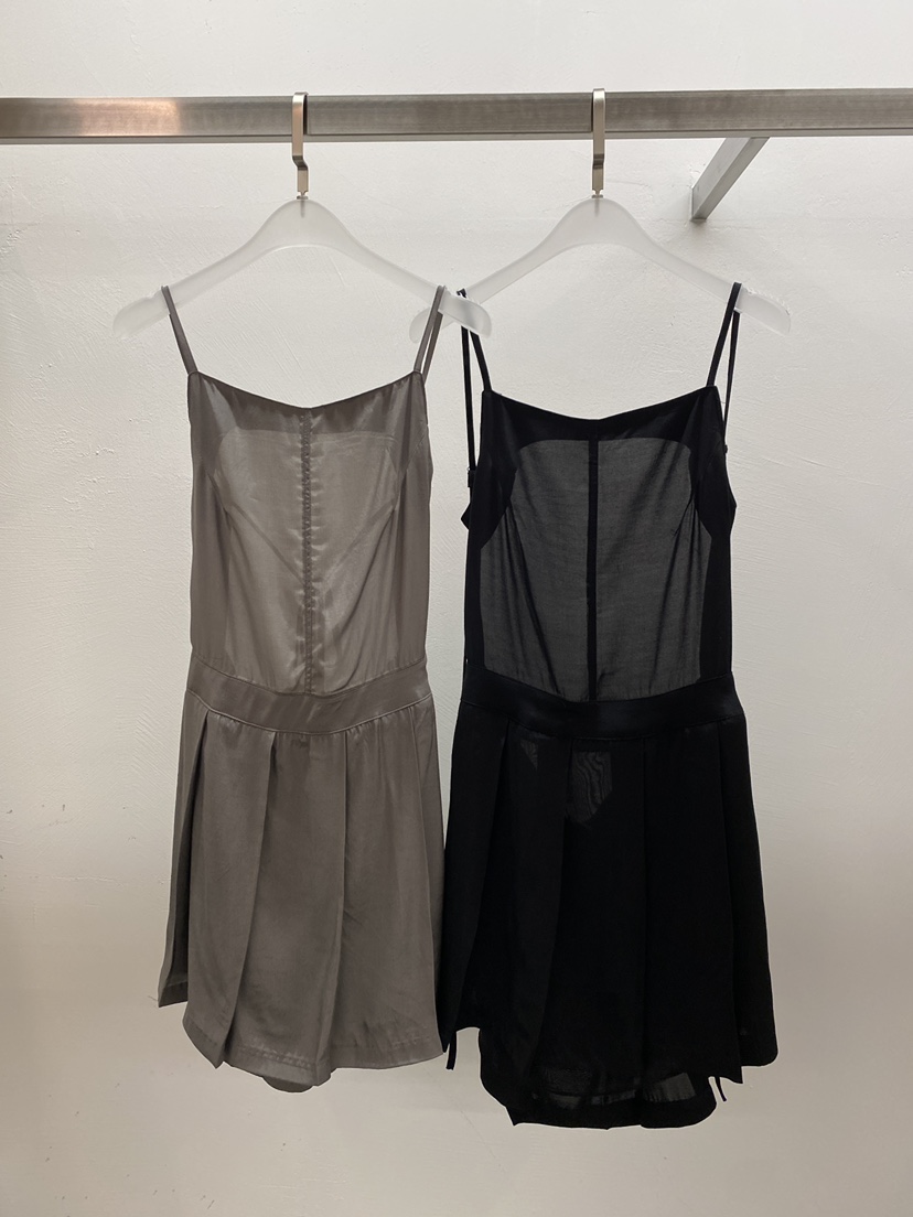 WEARABLE韓國直郵東大門實拍女裝新品24春夏職業連衣裙百褶WEARABLE連衣裙