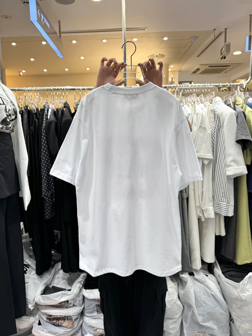Workshop韓國直郵女裝新款職業24春夏推薦休閑時尚人氣T恤Work_shopT恤