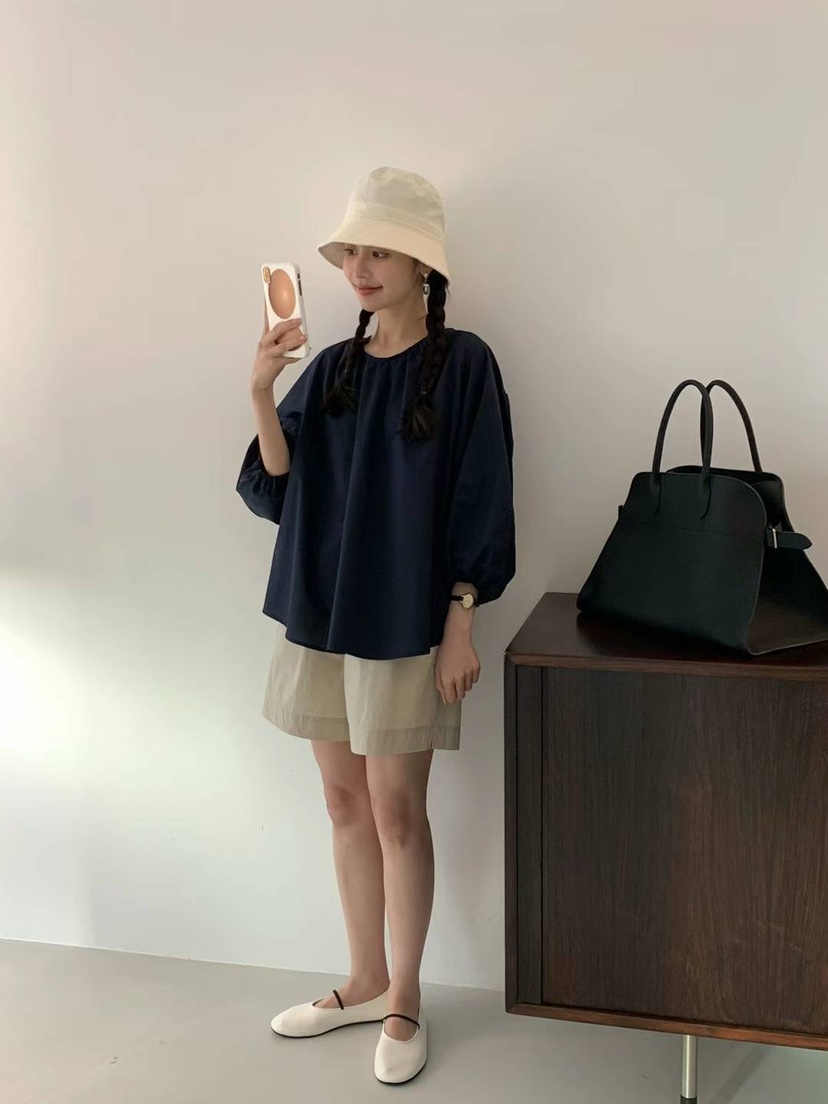 EGG/DS訂貨周期長直郵韓國代購女裝新款時尚休閑襯衫蕾絲衫PROJECT ELF/ELF-L襯衫/蕾絲衫圖色2
