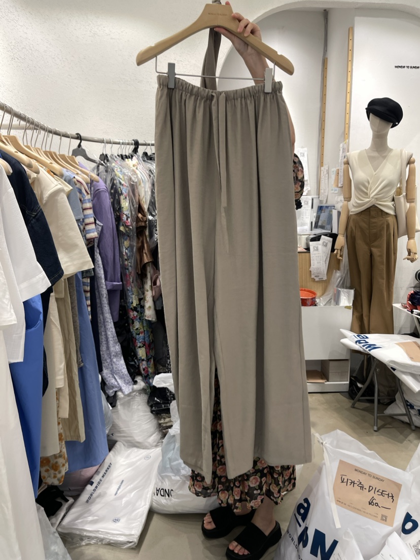 MONDAY TO SUNDAY韓國直郵東大門代購女裝新品職業休閑褲MONDAY TO SUNDAY休閑褲圖色1