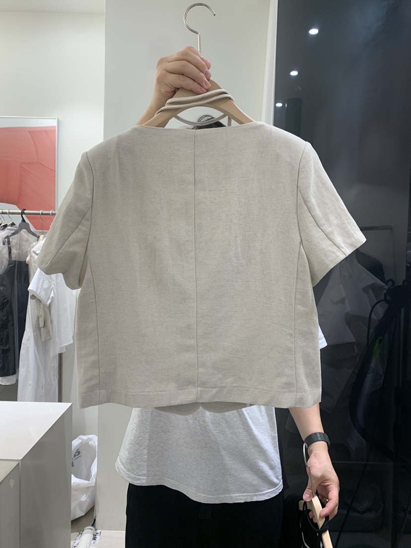 MEMO CLASSIC直郵韓國代購女裝新品職業休閑24春夏推薦夾克MEMO CLASSIC夾克