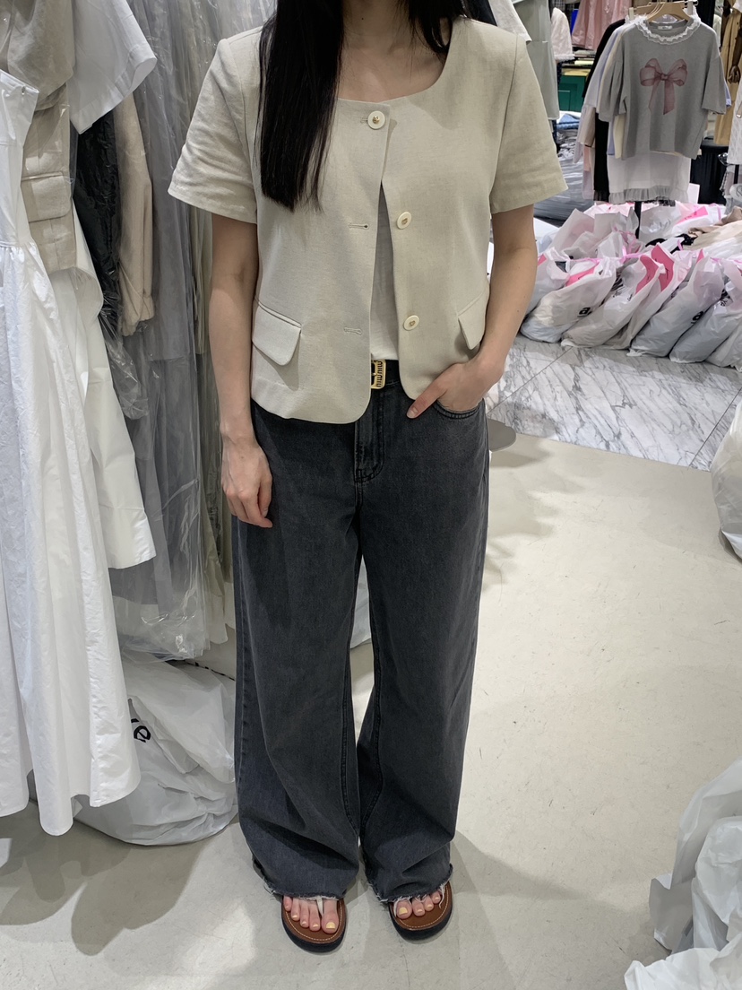 MEMO CLASSIC直郵韓國代購女裝新品職業休閑24春夏推薦夾克MEMO CLASSIC夾克