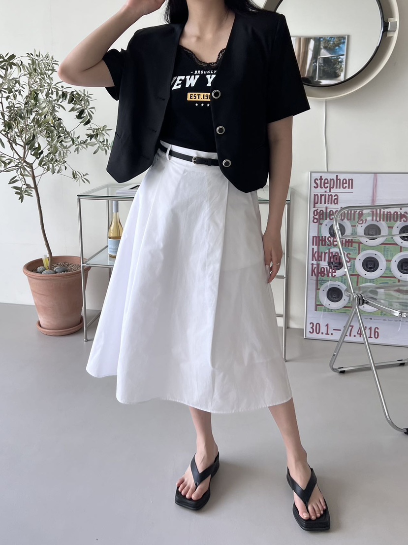 NAME VALUE直郵韓國代購女裝新款熱賣真品職業休閑24春夏夾克OVER NEAR夾克