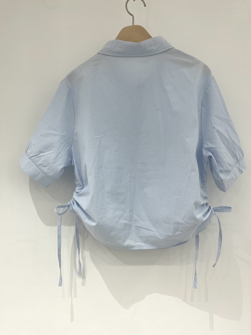 NAME VALUE韓國直郵東大門實拍女裝新款推薦熱賣襯衫蕾絲衫OVER NEAR襯衫/蕾絲衫