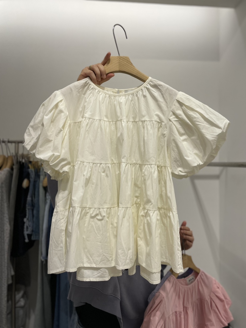 OLA韓國直郵東大門實拍女裝新款推薦職業時尚真品襯衫蕾絲衫mellor/OLA襯衫/蕾絲衫圖色2