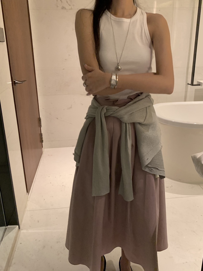 SHOP POSTER韓國直郵女裝新品24春夏人氣推薦休閑熱賣長裙SHOP_POSTER長裙