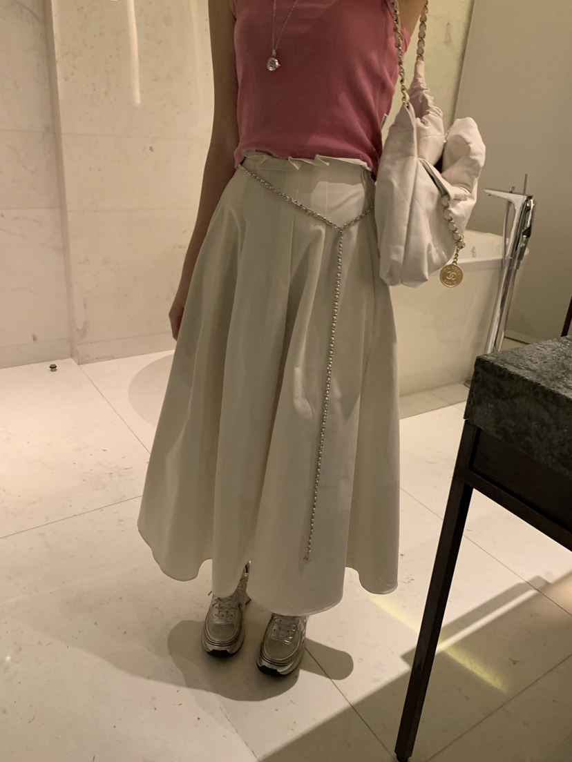 SHOP POSTER韓國直郵女裝新品24春夏人氣推薦休閑熱賣長裙SHOP_POSTER長裙