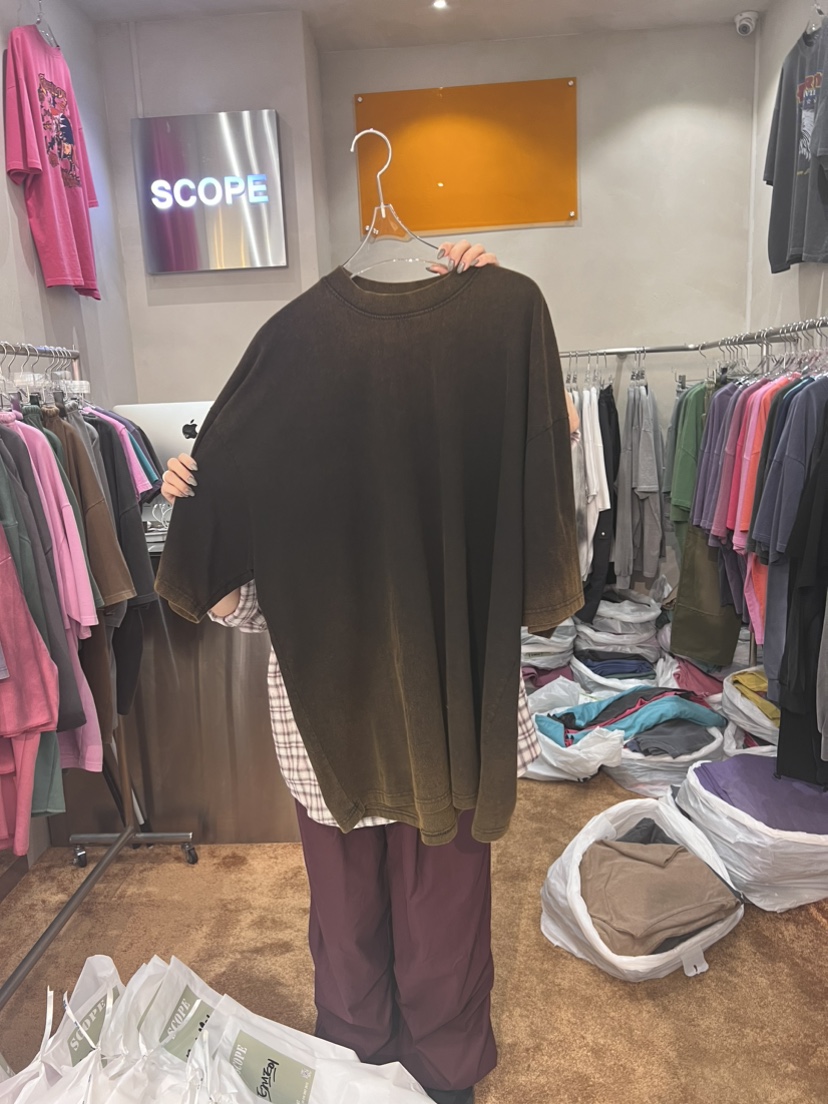 SCOPE-男裝韓國直郵東大門實拍女裝新品24春夏休閑推薦T恤SCOPE-男裝T恤圖色3