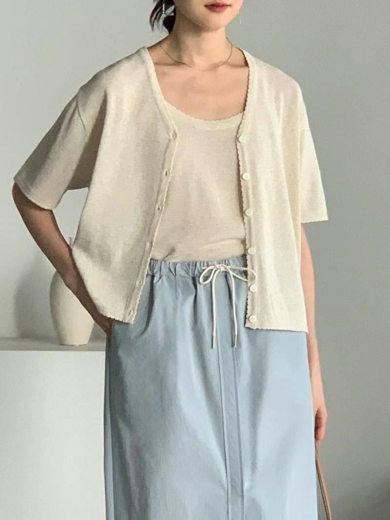 BARISTAR韓國直郵東大門代購女裝新款時尚24春夏推薦針織衫MAY SEVEN針織衫