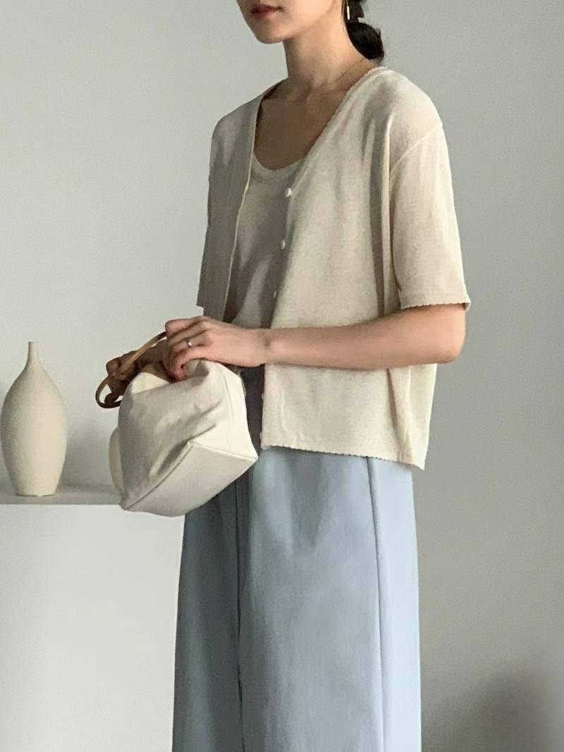 BARISTAR韓國直郵東大門代購女裝新款時尚24春夏推薦針織衫MAY SEVEN針織衫