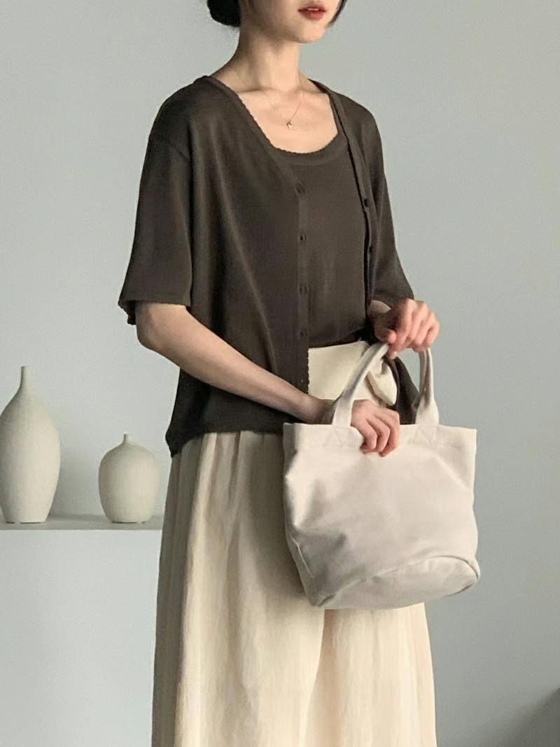 BARISTAR韓國直郵東大門代購女裝新款時尚24春夏推薦針織衫MAY SEVEN針織衫
