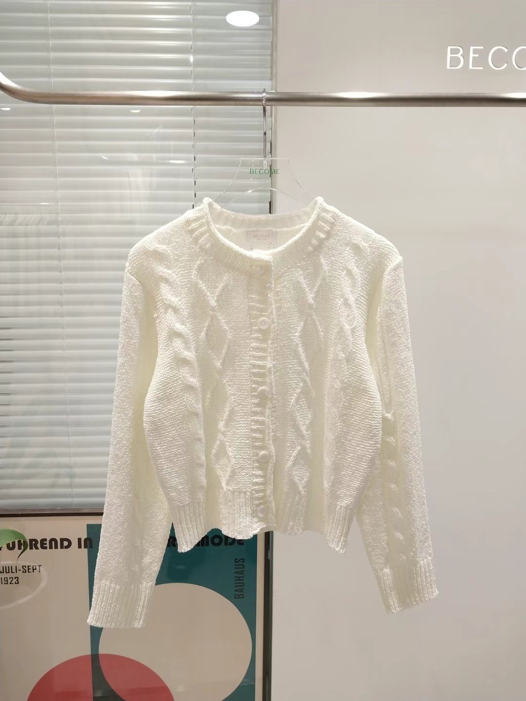 BECOME直郵韓國代購女裝新品推薦人氣真品24春夏職業毛衣BECOME毛衣圖色2