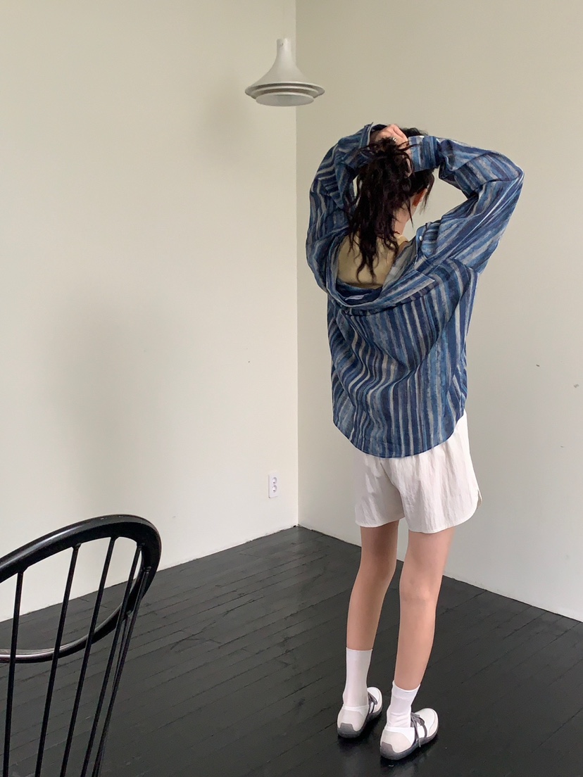 VAARA韓國直郵女裝新品推薦職業熱賣真品24春夏襯衫蕾絲衫VAARA襯衫/蕾絲衫