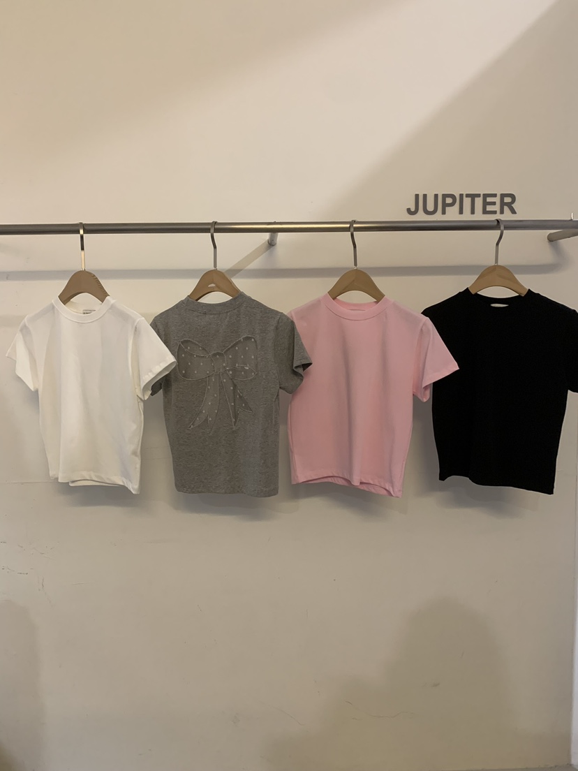 JUPITER韓國直郵女裝新品時尚職業推薦真品休閑人氣24春夏T恤JUPITERT恤