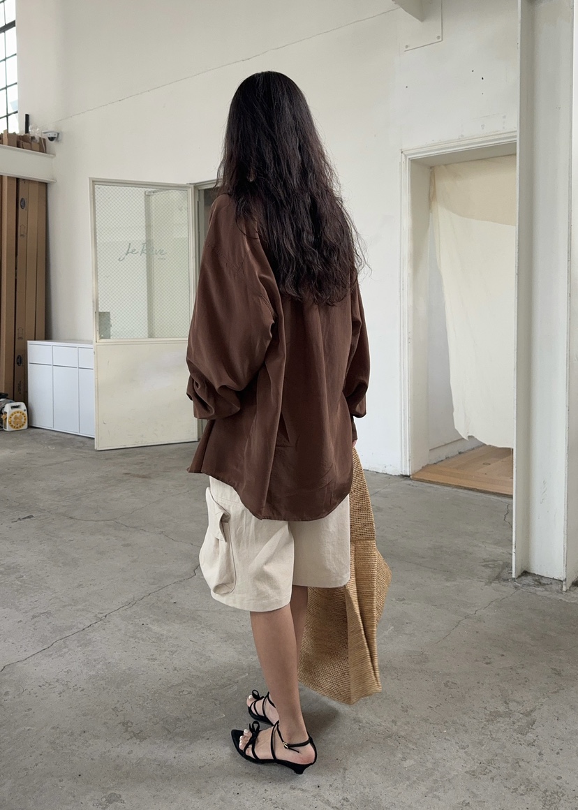 OUPPT韓國直郵東大門代購女裝新品職業時尚真品24春夏短褲OUPPT短褲