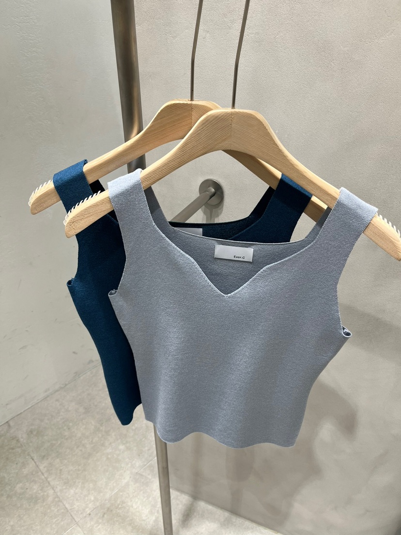 BLACK LABEL韓國直郵東大門實拍女裝新品時尚人氣吊帶背心EVERCOMMERCE METICULOUSLY DESIGNED吊帶/背心