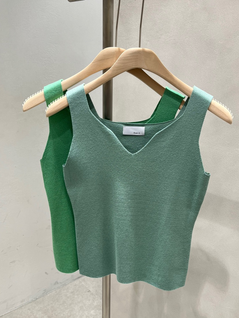 BLACK LABEL韓國直郵東大門實拍女裝新品時尚人氣吊帶背心EVERCOMMERCE METICULOUSLY DESIGNED吊帶/背心