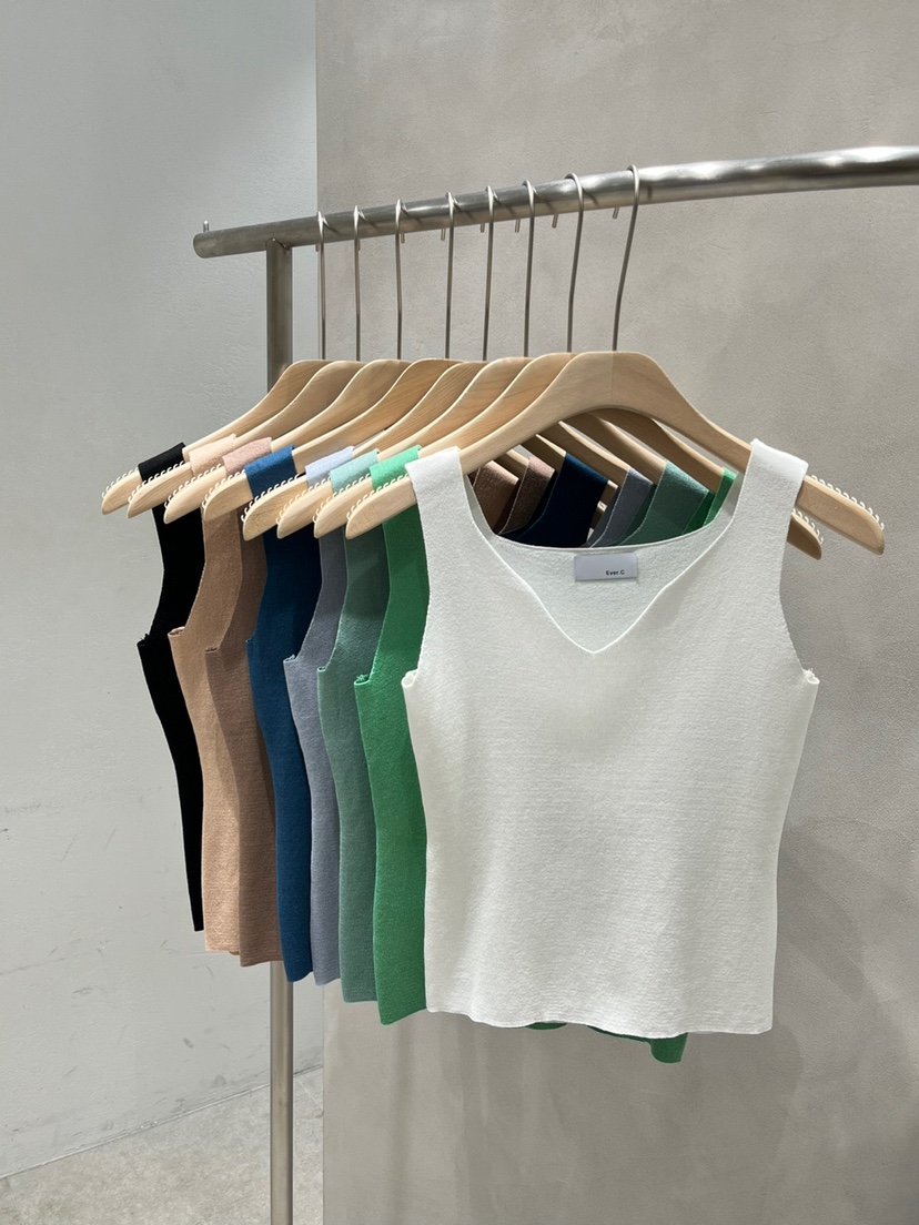 BLACK LABEL韓國直郵東大門實拍女裝新品時尚人氣吊帶背心EVERCOMMERCE METICULOUSLY DESIGNED吊帶/背心