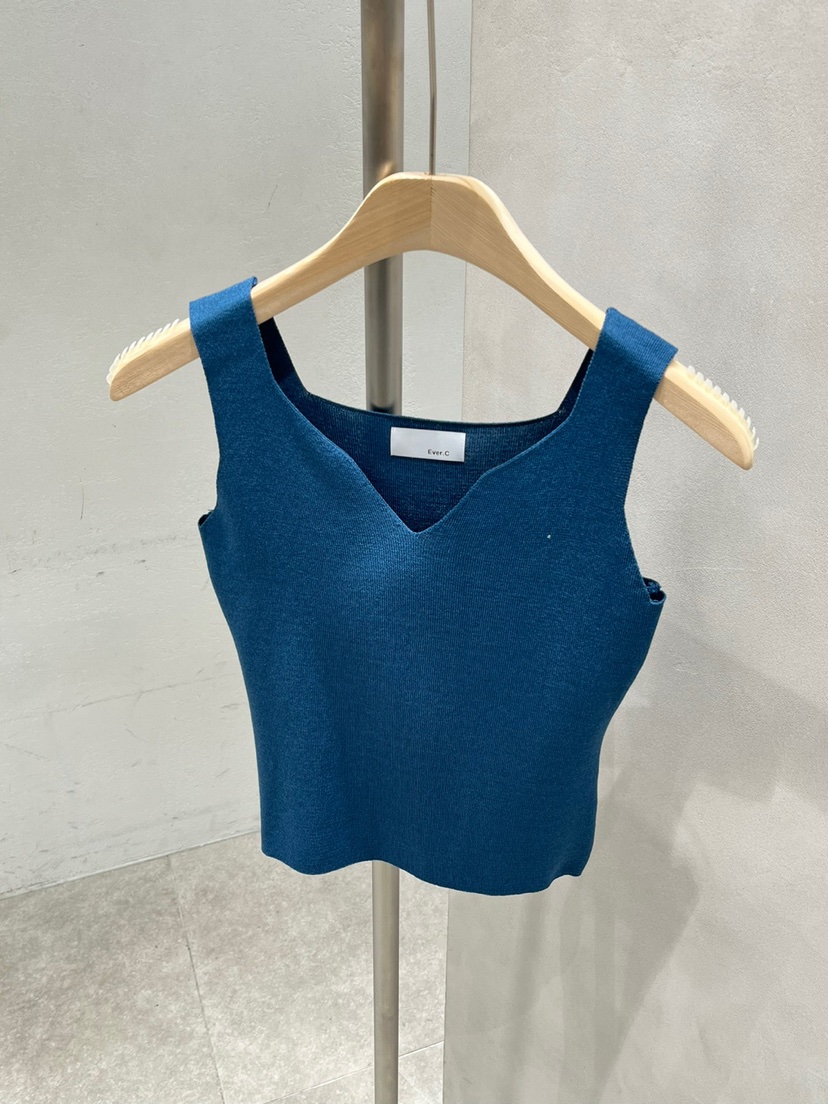 BLACK LABEL韓國直郵東大門實拍女裝新品時尚人氣吊帶背心EVERCOMMERCE METICULOUSLY DESIGNED吊帶/背心圖色1