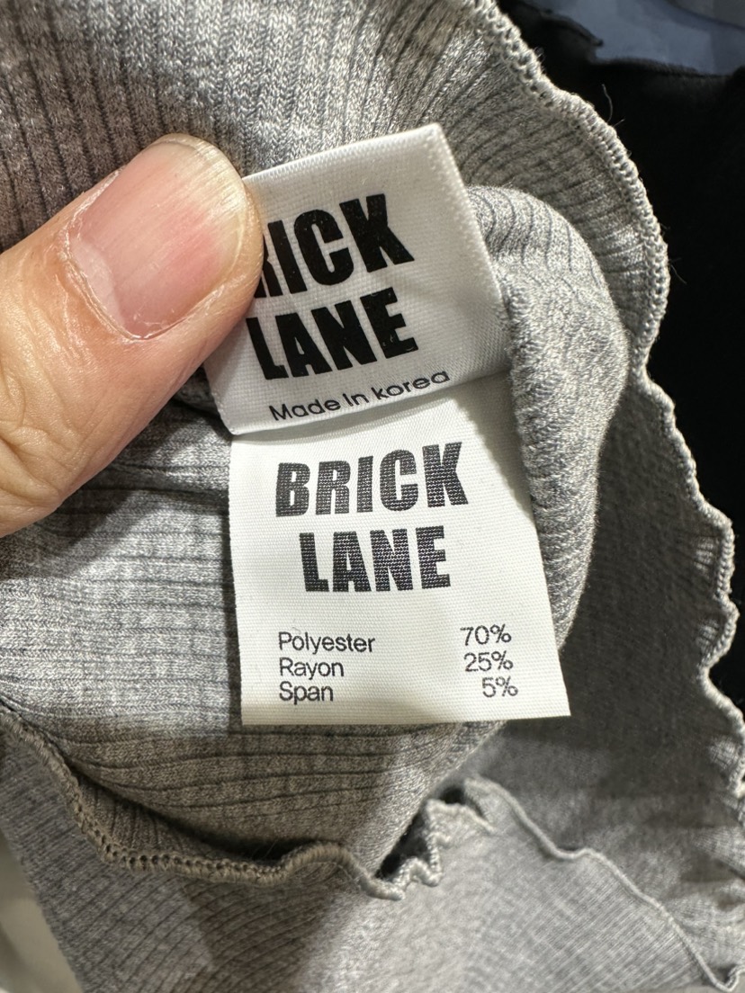 BRICKLANE韓國直郵女裝新款24春夏職業真品休閑推薦人氣T恤BRICKLANET恤