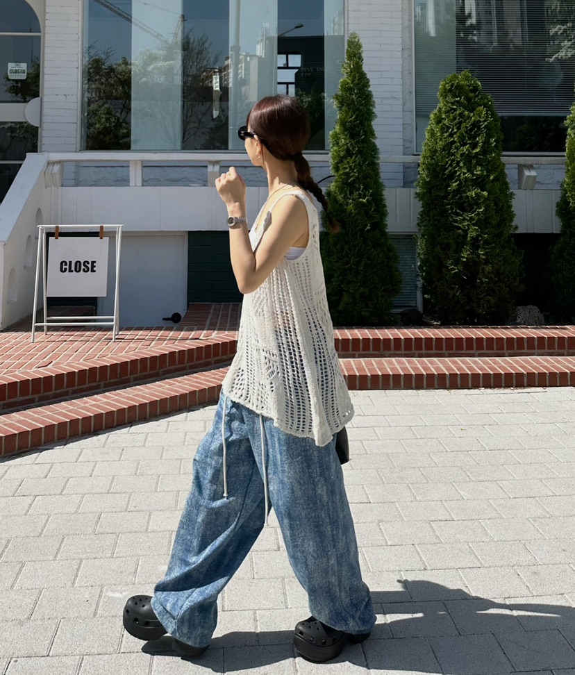 BYRING韓國直郵女裝新品熱賣職業真品人氣24春夏時尚針織衫BYRING針織衫