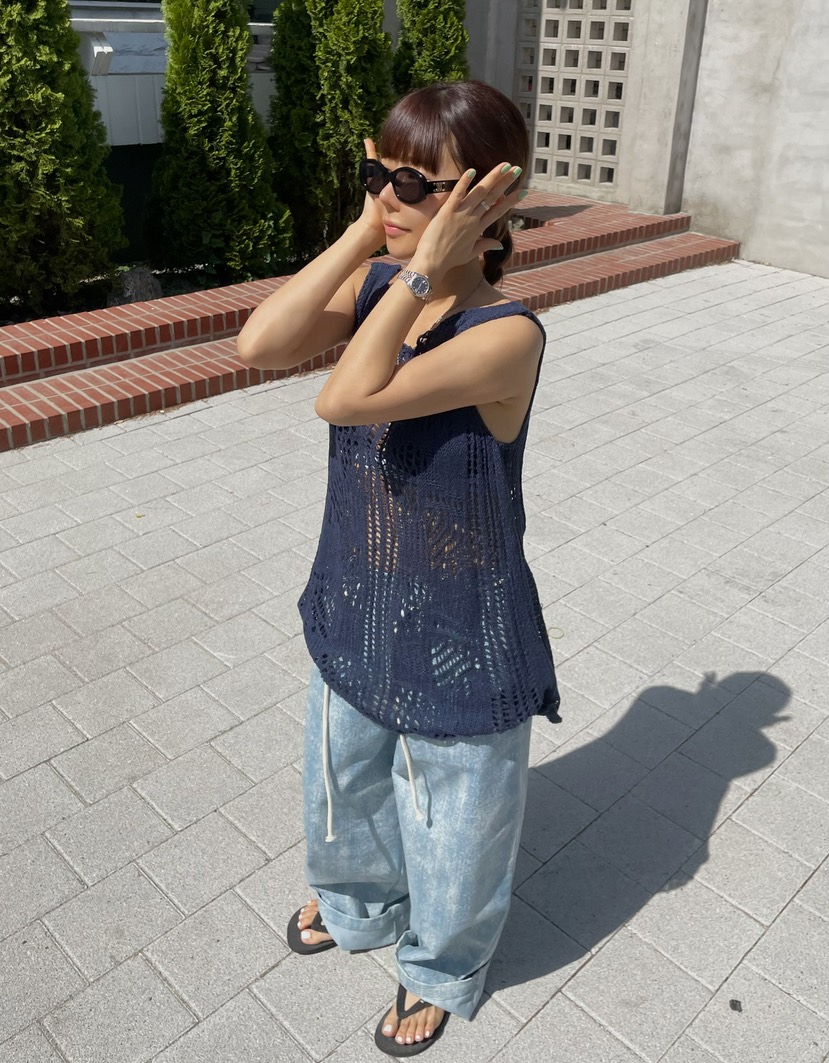 BYRING韓國直郵女裝新品熱賣職業真品人氣24春夏時尚針織衫BYRING針織衫