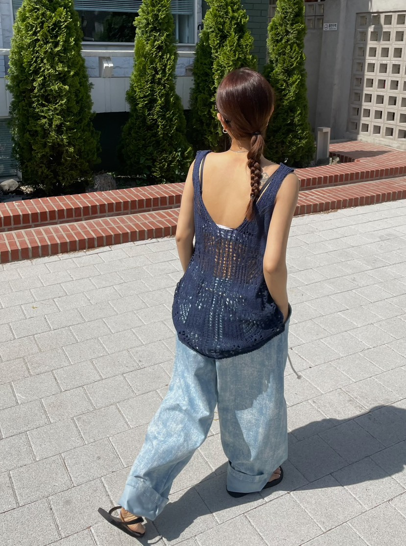 BYRING韓國直郵女裝新品熱賣職業真品人氣24春夏時尚針織衫BYRING針織衫