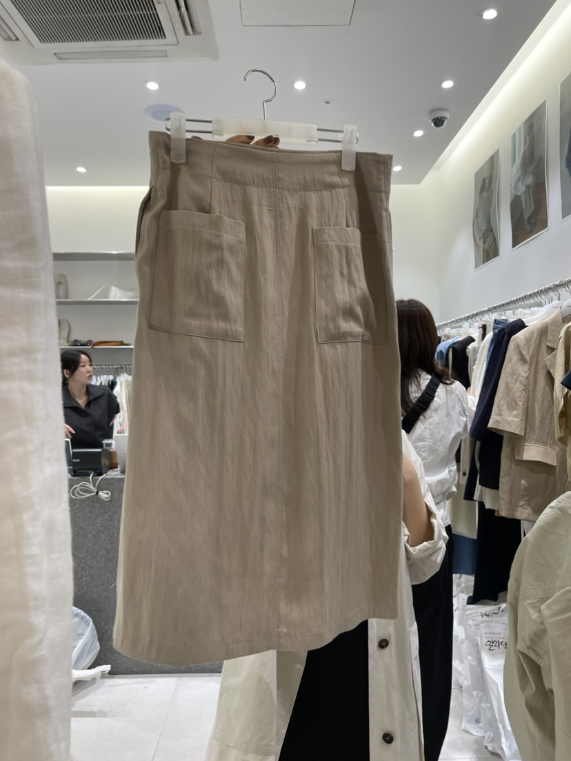 WOOD SAGE韓國直郵女裝新品熱賣時尚真品職業推薦人氣長裙WOOD SAGE長裙
