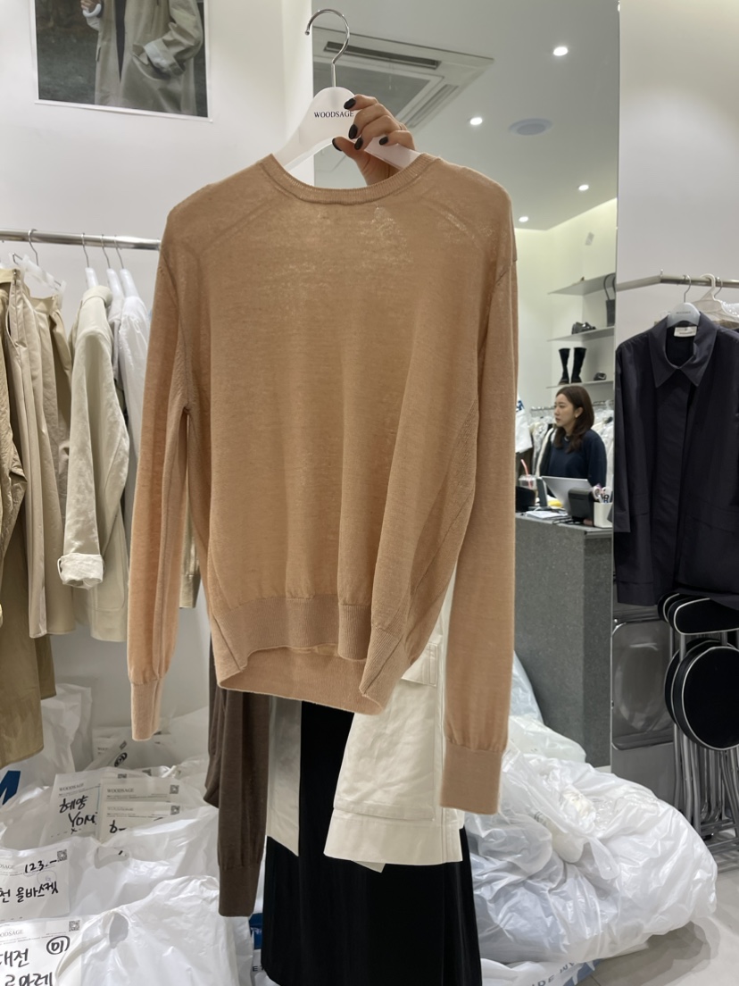 WOOD SAGE直郵韓國代購女裝新品真品熱賣休閑時尚職業針織衫WOOD SAGE針織衫圖色4