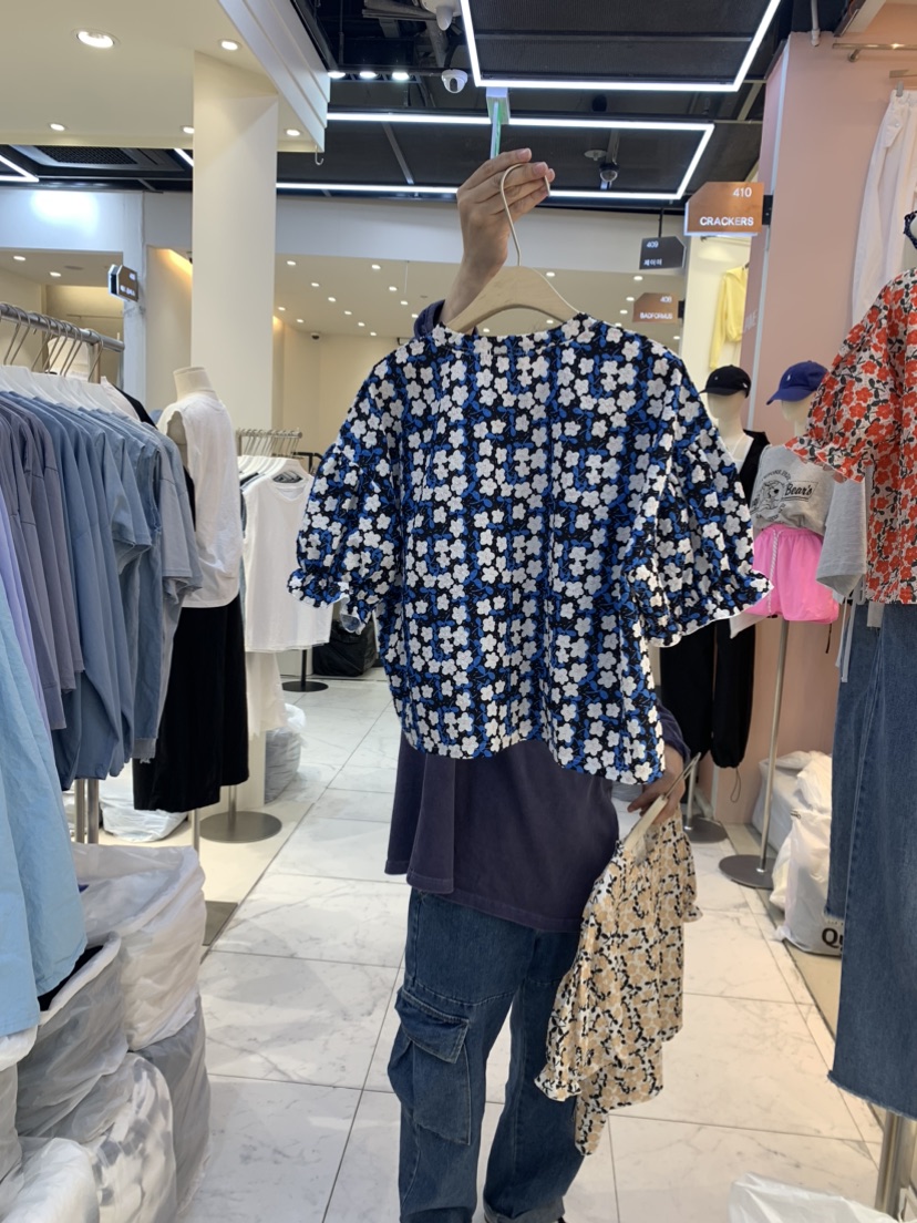 NEAR韓國直郵女裝新品24春夏熱賣時尚職業推薦襯衫蕾絲衫NEAR襯衫/蕾絲衫