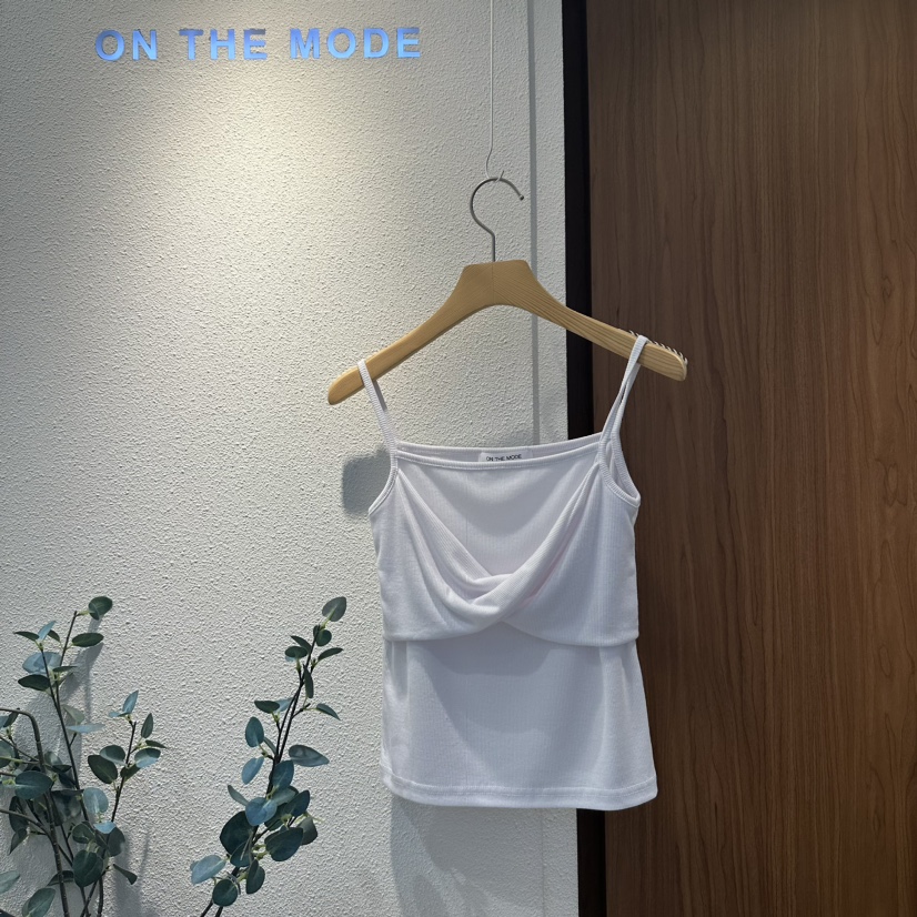 ON THE MODE直郵韓國代購女裝新款時尚真品推薦24春夏吊帶背心ON THE MODE吊帶/背心圖色4