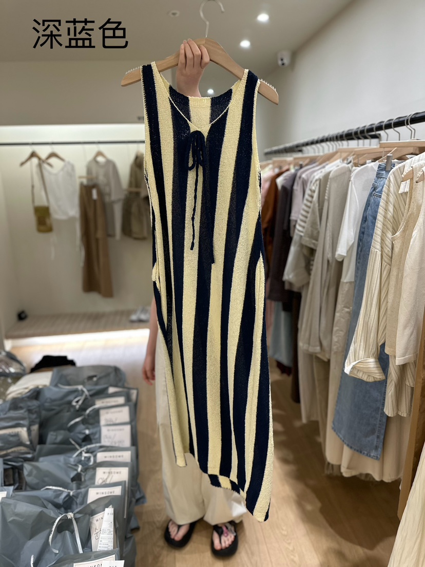 WINSOME韓國直郵東大門代購女裝新品真品休閑24春夏連衣裙WINSOME連衣裙圖色2