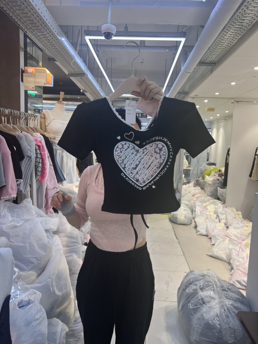 SAGE BRUSH直郵韓國代購女裝新品熱賣時尚24春夏真品T恤SAGE BRUSHT恤