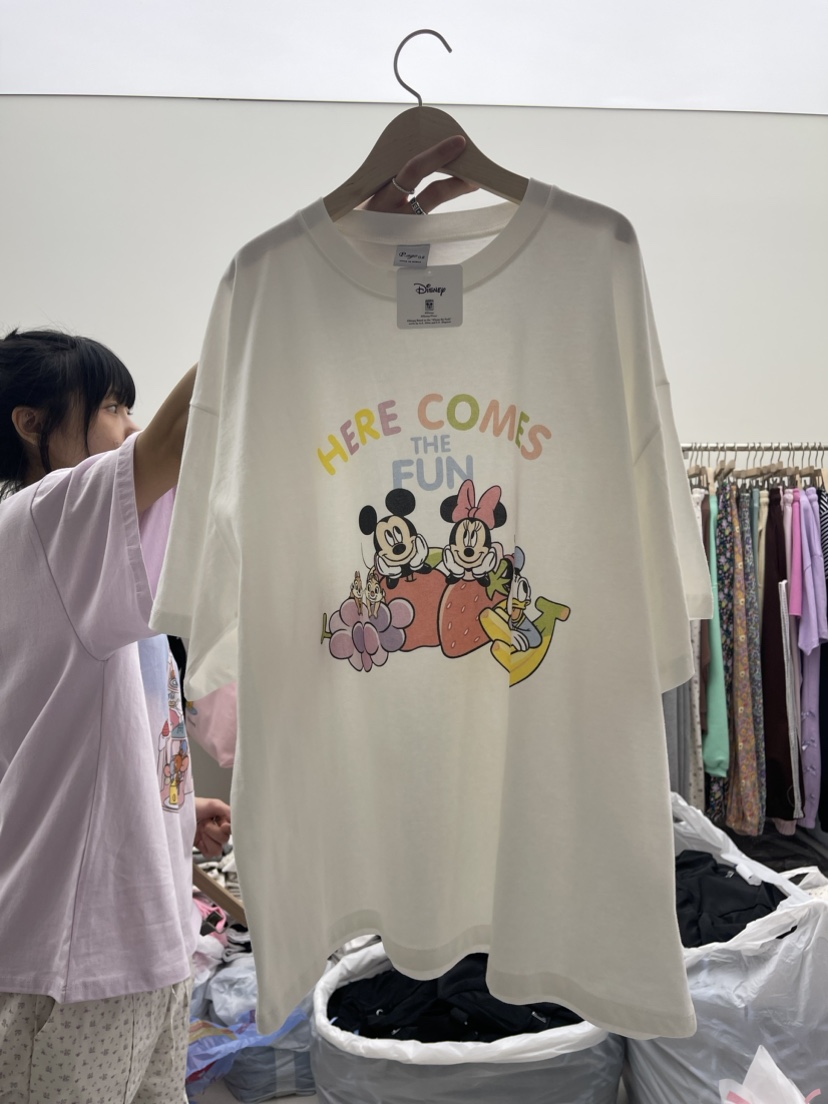TOLL韓國直郵東大門代購女裝新品時尚人氣休閑真品24春夏T恤TOLLT恤