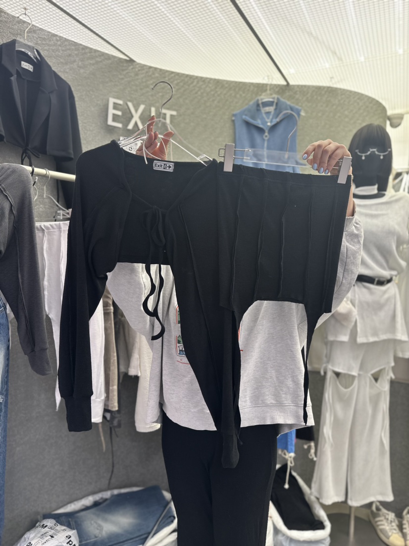 EXIT韓國直郵東大門代購女士新品休閑24春夏熱賣時尚套裝EXIT套裝圖色3