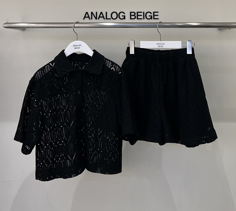 ANGLOG BEIGE直郵韓國代購女裝新品人氣時尚休閑真品短褲蕾絲ANGLOG BEIGE短褲