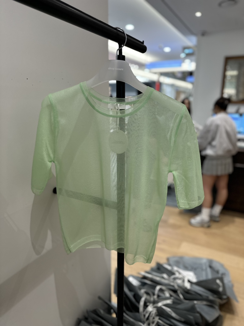 WE ARE/WELOVER韓國直郵女裝新品時尚人氣職業休閑推薦T恤SHOP_WE ARET恤圖色2