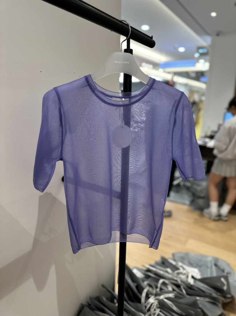 WE ARE/WELOVER韓國直郵女裝新品時尚人氣職業休閑推薦T恤SHOP_WE ARET恤圖色3