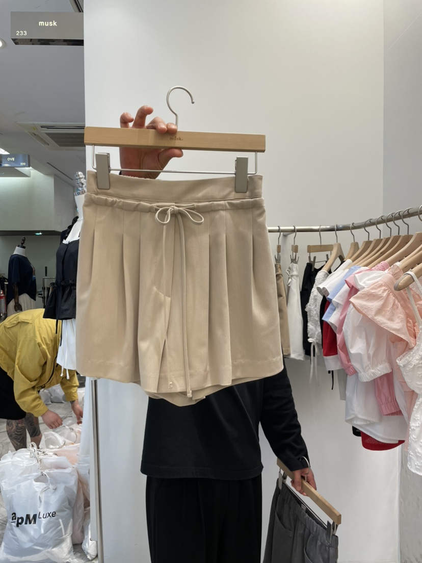 MUSK韓國直郵東大門代購女裝新品職業熱賣休閑時尚24春夏裙褲ABLE STUDIO裙褲圖色2