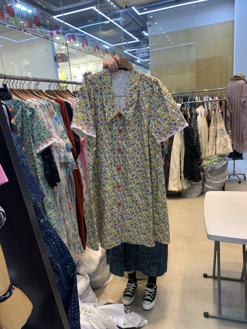SUISUI直郵韓國代購女裝新款休閑熱賣時尚人氣24春夏連衣裙SUISUI連衣裙