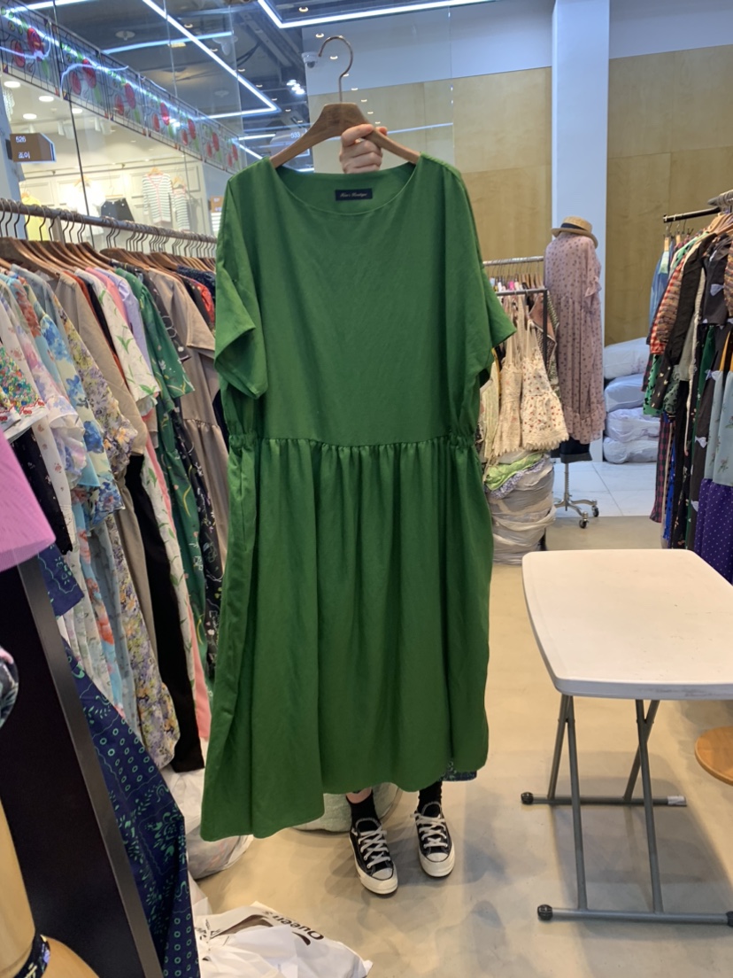 SUISUI直郵韓國代購女裝新款時尚職業休閑真品熱賣24春夏連衣裙SUISUI連衣裙