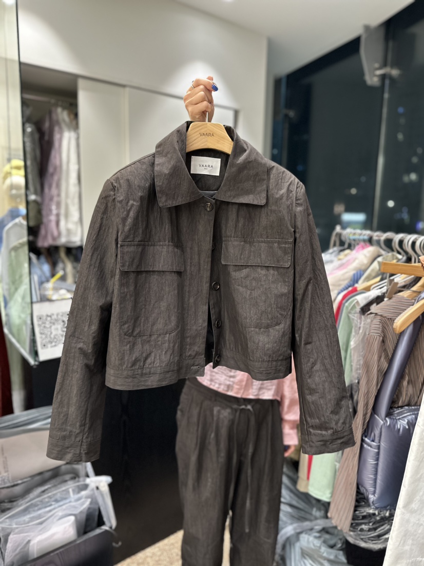 VAARA直郵韓國代購女士新品人氣時尚24春夏熱賣職業推薦夾克VAARA夾克圖色2